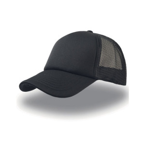 Czapka Trucker Snapback Poliestrowa Siateczkowa - White & Navy & Navy