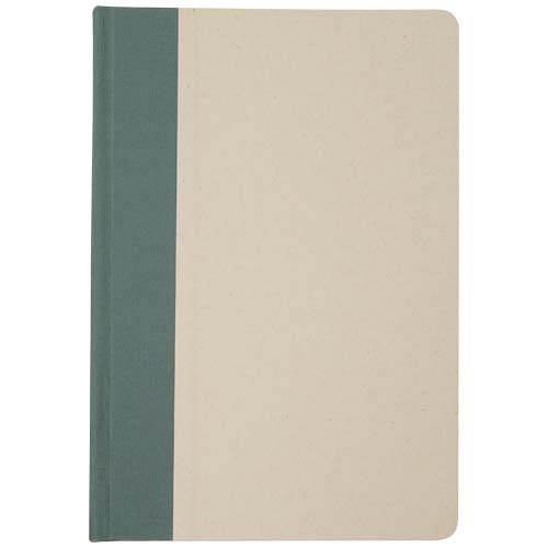 Liliana notatnik A5 w twardej okładce z tworzywa sztucznego pochodzącego z trzciny cukrowej Zielony melanż 10792362 (2)