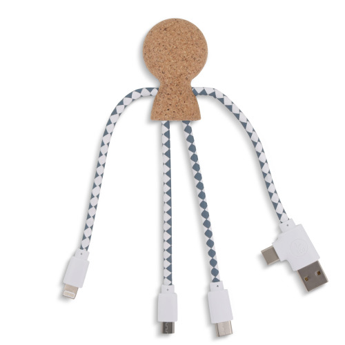 Xoopar Mr. Bio Cork Charging Cable Naturalny LT41017-N0094 