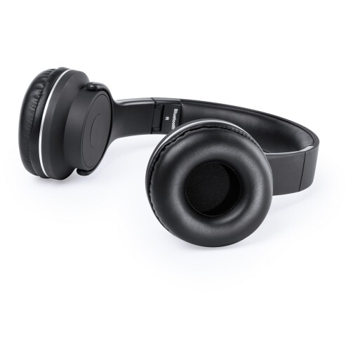 Bezprzewodowe słuchawki nauszne, głośnik bezprzewodowy czarny V3968-03 (6)