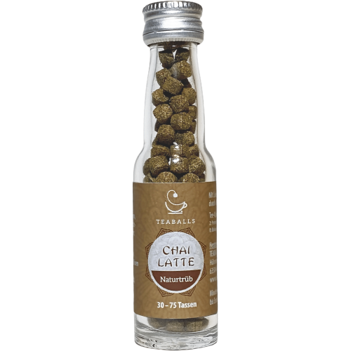 Ekologiczna herbata TEABALLS w szklanej butelce Uniwersalny MEMO01 (1)