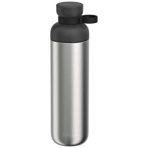 Butelka na wodę Mepal Vita 900 ml ze stali nierdzewnej z recyklingu Czarny 11318690 