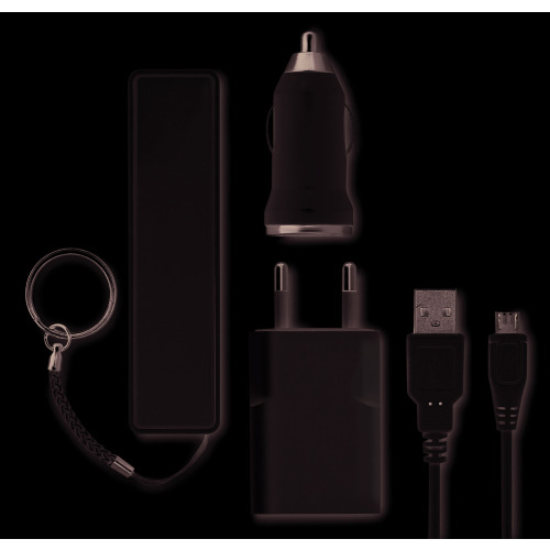 Zestaw podróżny Powerbank Biały MO8412-06 (3)