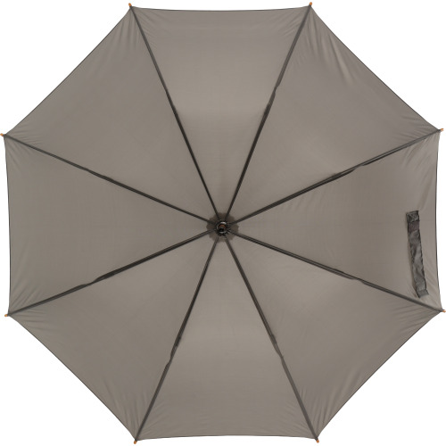 Parasol automatyczny drewniany Ø105 cm NANCY Szary 513107 (2)