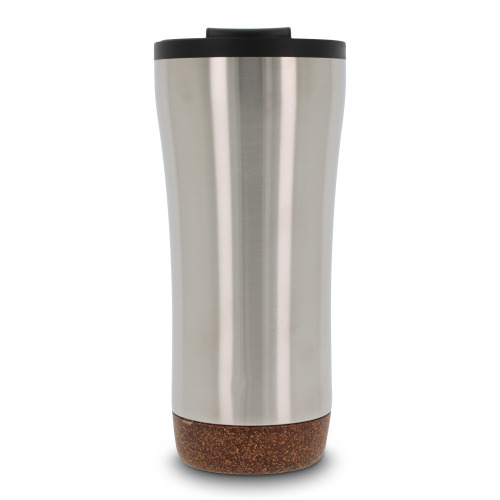 Kubek o podwójnych ściankach z korkową podstawą 480ml Srebrny LT98848-N0005 (3)