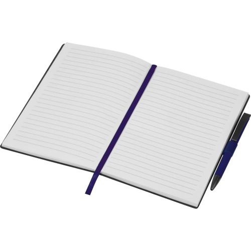 Notes A5 w linie z długopisem MERSIN Granatowy 562044 (2)