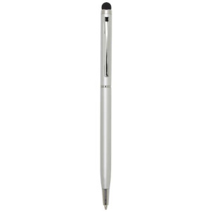Ore aluminium ballpoint pen with stylus Srebrny