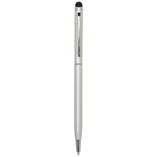 Ore aluminium ballpoint pen with stylus Srebrny 10625681 