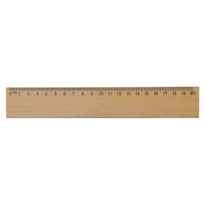 Drewniana linijka 20cm