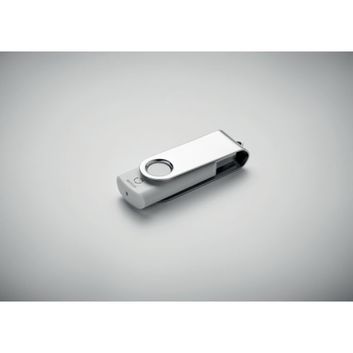 USB 16G z ABS z recyklingu     MO2080-06 Bialy MO2080-06 (6)