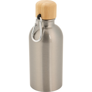 Butelka metalowa 400 ml MARILYN Szary