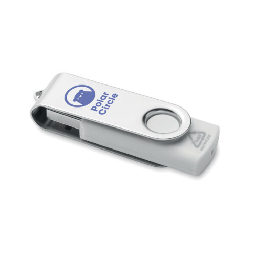 USB 16G z ABS z recyklingu     MO2080-06 biały MO2080-06-16G (4)