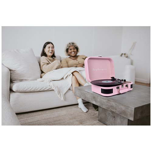 Prixton VC600 gramofon  Różowy 1PA16641 (6)