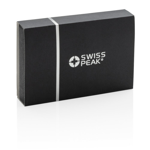 Etui na karty kredytowe Swiss Peak, ochrona RFID Czarny P820.420 (6)