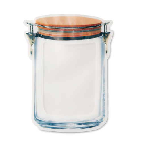 Duża torebka na żywność z PET Przezroczysty MO9794-22 