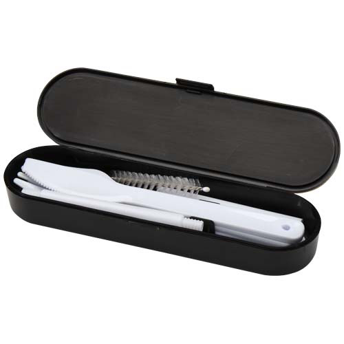 Runa zestaw sztućców z bambusową pokrywką Czarny 12636590 (3)