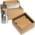 Zestaw lunch box i butelka 300 ml QUEBEC Wielokolorowy 3571mc (1) thumbnail