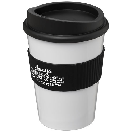 Kubek z serii Americano® Medio o pojemności 300 ml z uchwytem Biały 21000808 (1)