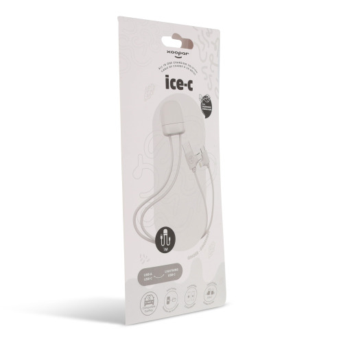 Xoopar Ice-C Charging cable Biały LT41018-N0001 (7)