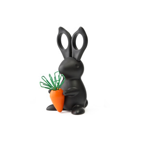 Przybornik biurowy królik Bunny Czarny