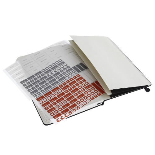 Restaurant - Dining Out Experience Journal - specjlany notatnik Moleskine Passion Journal Czarny VM321-03 (1)