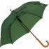 Parasol automatyczny drewniany Ø105 cm NANCY Ciemnozielony 513199  thumbnail