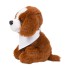 Berni, pluszowy pies brązowy HE751-16 (3) thumbnail