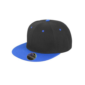 Czapka 6-panelowa Poliakrylowy Twill Snapback - Black & Red