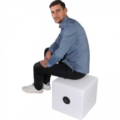 Głośnik bluetooth świecący XXL DONATO Biały 8073506 (7)