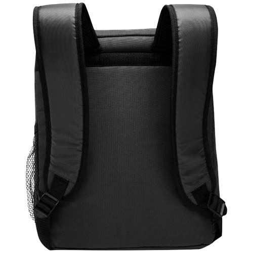 Plecak termoizolacyjny Chillpack na 18 puszek, z materiału z recyklingu z certyfikatem GRS, 16 l. Czarny 13013390 (4)