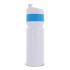 Bidon sportowy z obwódką  750ml Biały / jasnoniebieski LT98786-N0112  thumbnail