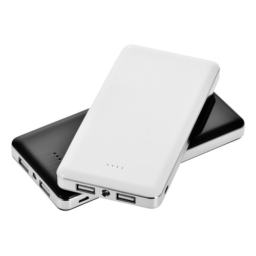 Power bank 12000 mAh z lampką | Sawyer Biały V3384-02 (2)