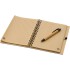 Bambusowy notatnik A5, długopis drewno V0200-17  thumbnail