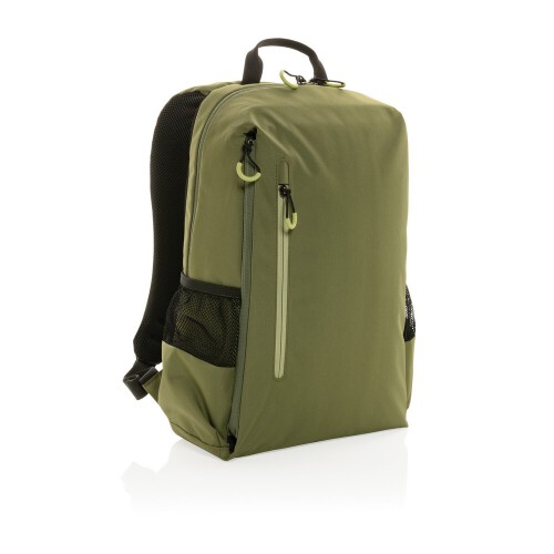 Plecak na laptopa 15,6" Swiss Peak Lima Impact AWARE™, ochrona RFID zielony, zielony P763.157 