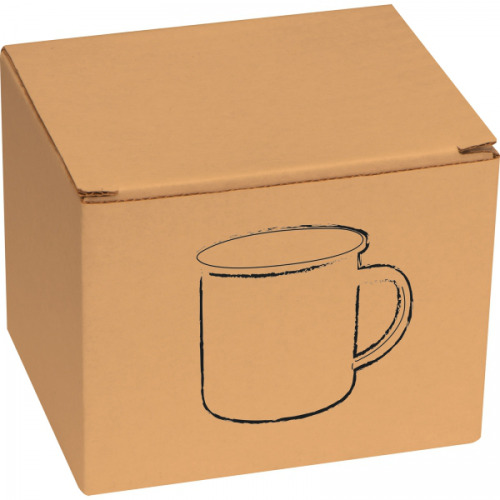 Kubek emaliowany do sublimacji 300 ml LUCAS Biały 8370406 (2)