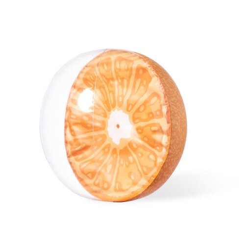 Dmuchana piłka plażowa "owoc" pomarańczowy V0028-07 (1)