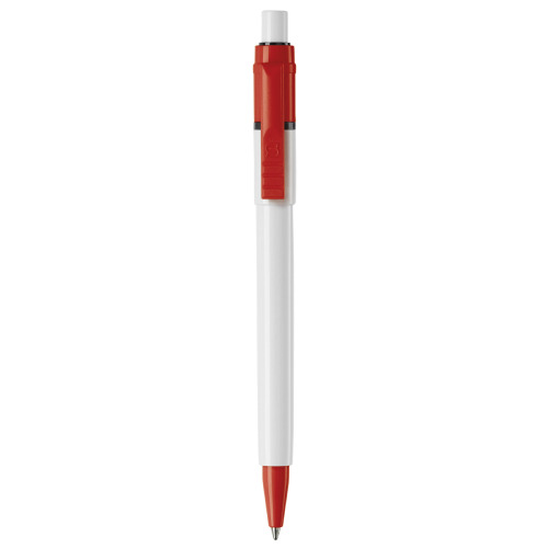 Długopis Baron Colour nieprzezroczysty Biały / czerwony LT80900-N0121 (3)