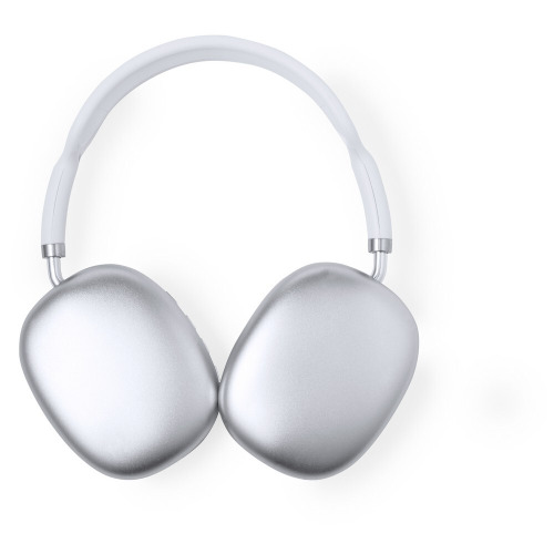 Bezprzewodowe słuchawki nauszne, radio biały V1349-02 (3)