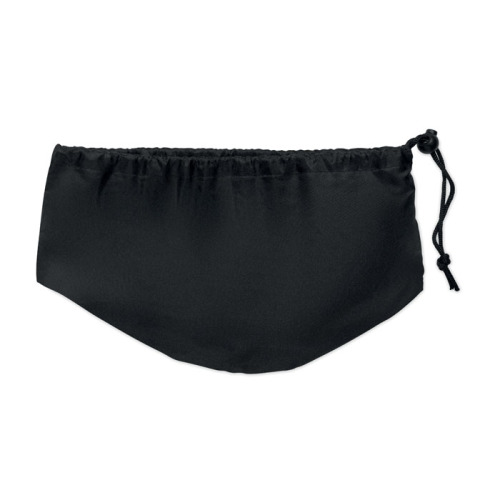 Zwijana poduszka podróżna Czarny MO2906-03 (4)