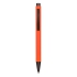 Długopis z wysokiej jakości plastiku i metalu pomarańczowy V1696-07  thumbnail