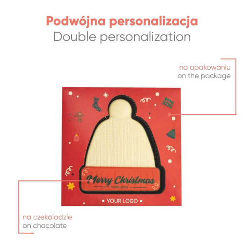 Czekoladowy Kształt Choco4Mat Czapka Print Wielokolorowy S0314P/CZAPKA/XM (3)