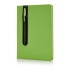 Zestaw upominkowy, notatnik A5 (kartki w linie), długopis zielony V2717-06  thumbnail