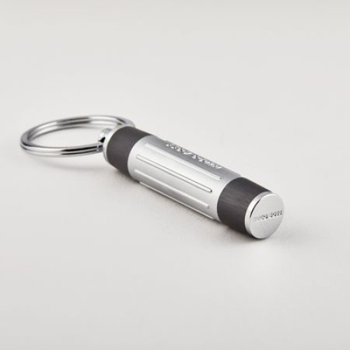 Breloczek na klucze Gear Ribs Black Srebrny HAK306D (2)