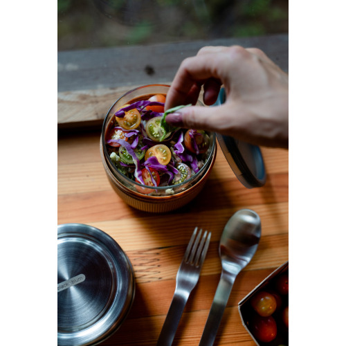 Lunch bowl szklany M BLACK+BLUM Migdałowy B3GR-LB-M014 (3)