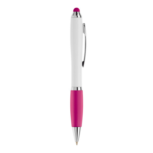 Długopis biały Hawaï stylus Biały / różowy LT80433-N0176 (1)