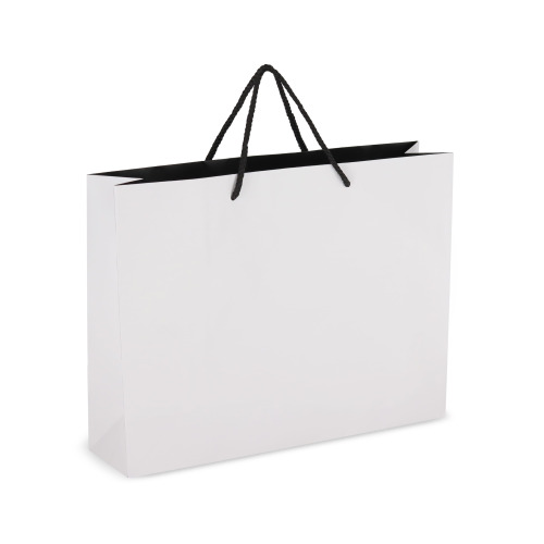 Papierowa torba prezentowa 40 x 12 x 30 cm 200 g/m² Biały LT91518-N0001 