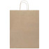 Kraft torba papierowa 80–90 g/m2 ze skręcanymi uchwytami — 25 x 15 x 32 cm Kraftowy brąz 1PQ01306 (1) thumbnail