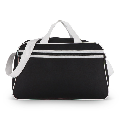 Torba sportowo-podróżna R-PET 600D 48 x 25 x 28 cm 30 l Czarny / biały LT95366-N0201 (1)