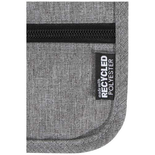 Ross inteligentna torba podróżna z certyfikatem GRS z recyklingu Melanż szary 13013180 (5)