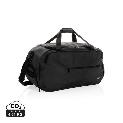 Torba sportowa, podróżna Swiss Peak AWARE™ RPET Czarny P707.151 